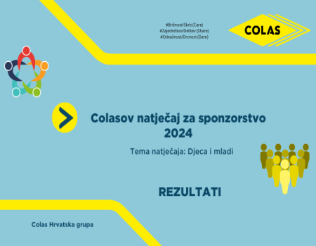 Colas Hrvatska Rezultati natječaja za sponzorstvo 2024.